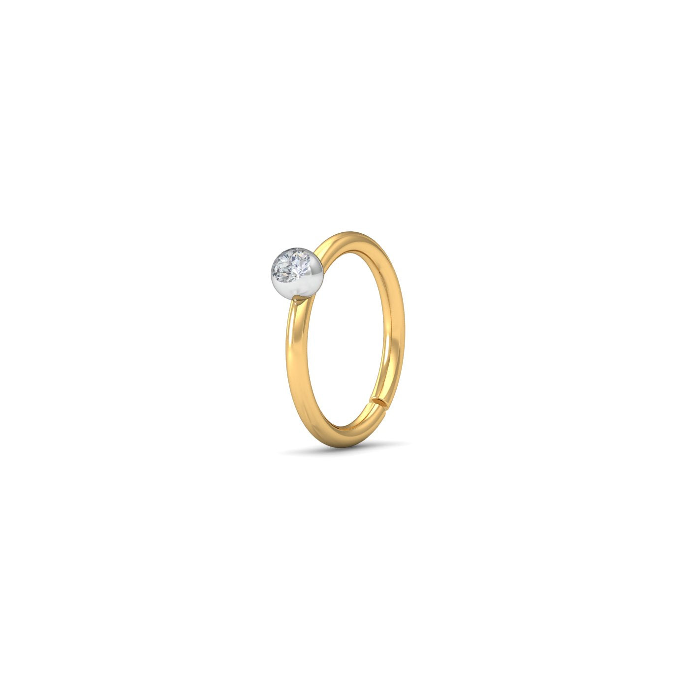Basic Diamond Nose Ring