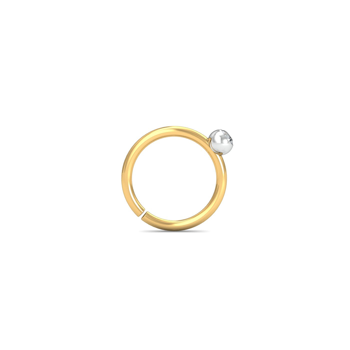 Basic Diamond Nose Ring