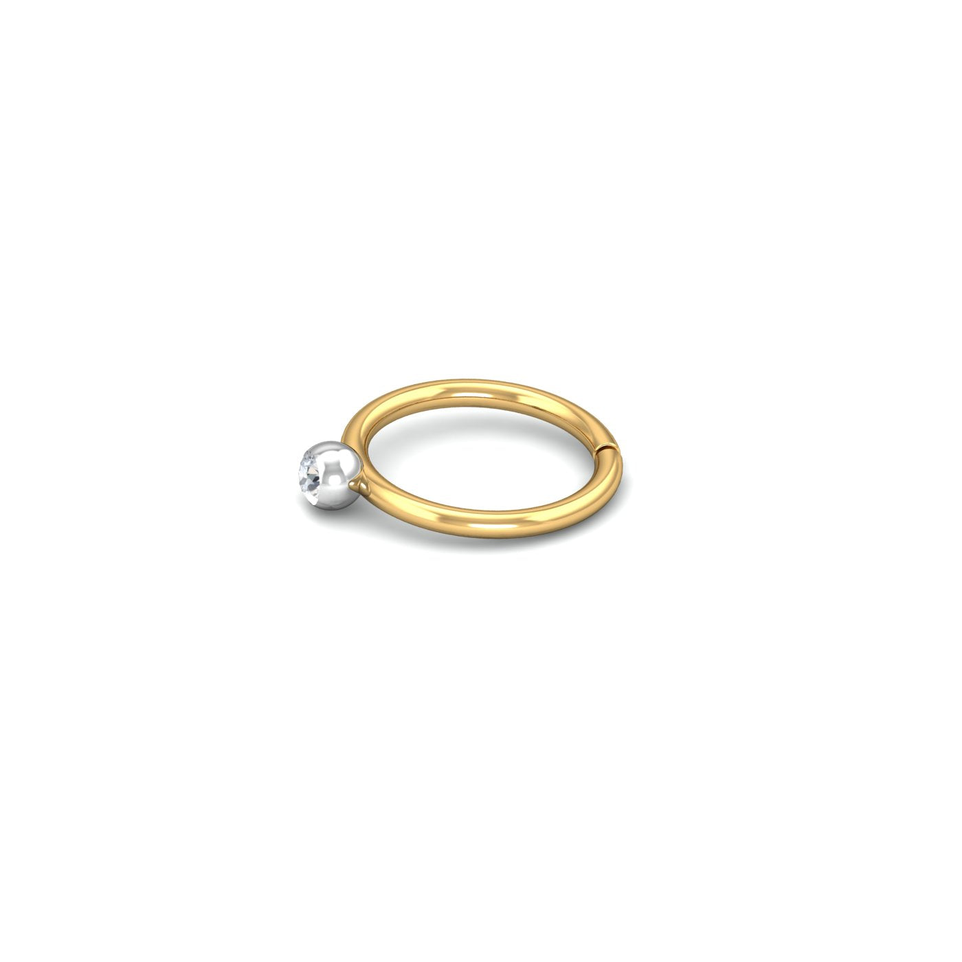 Basic Diamond Nose Ring