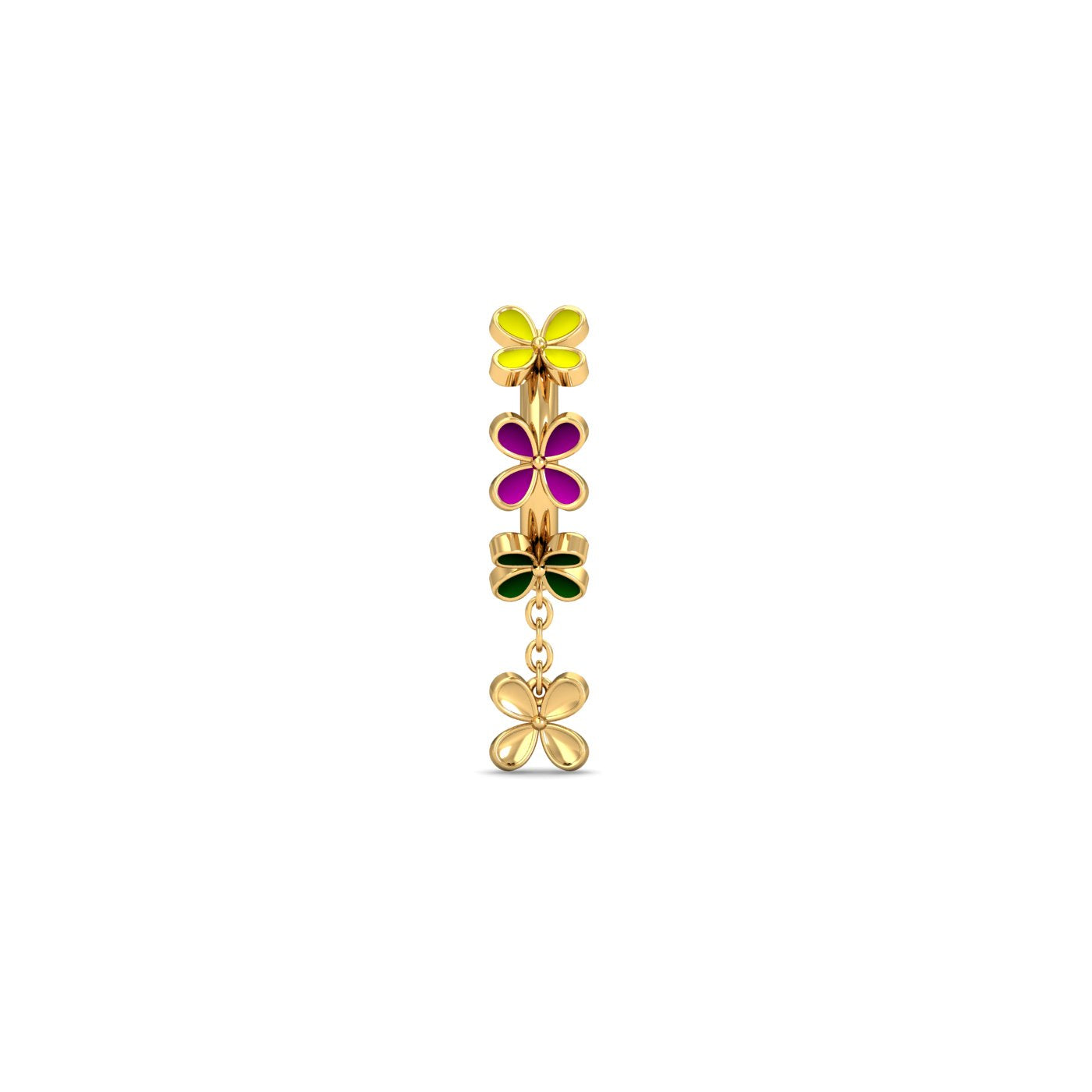 Serra Flora Nose Ring