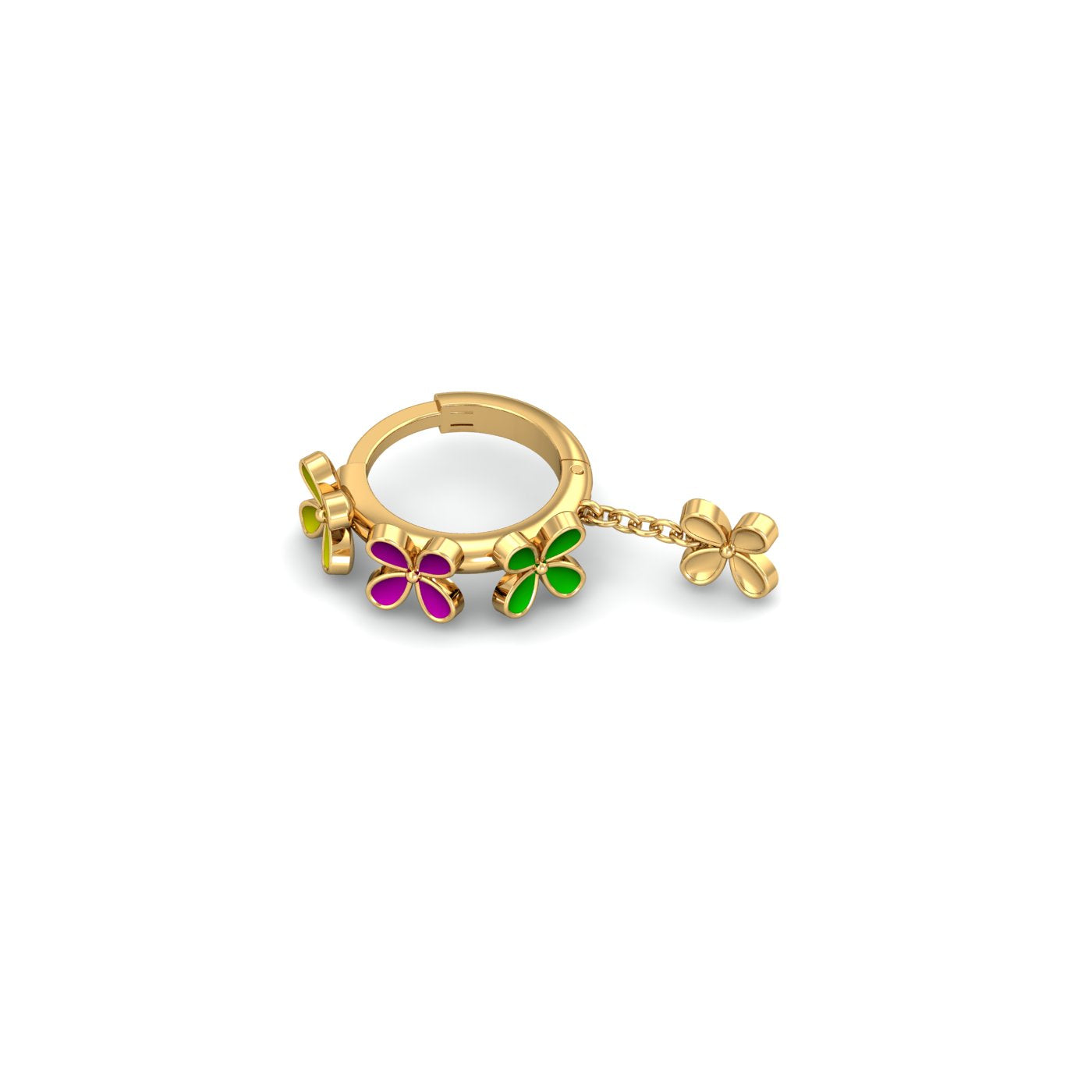Serra Flora Nose Ring