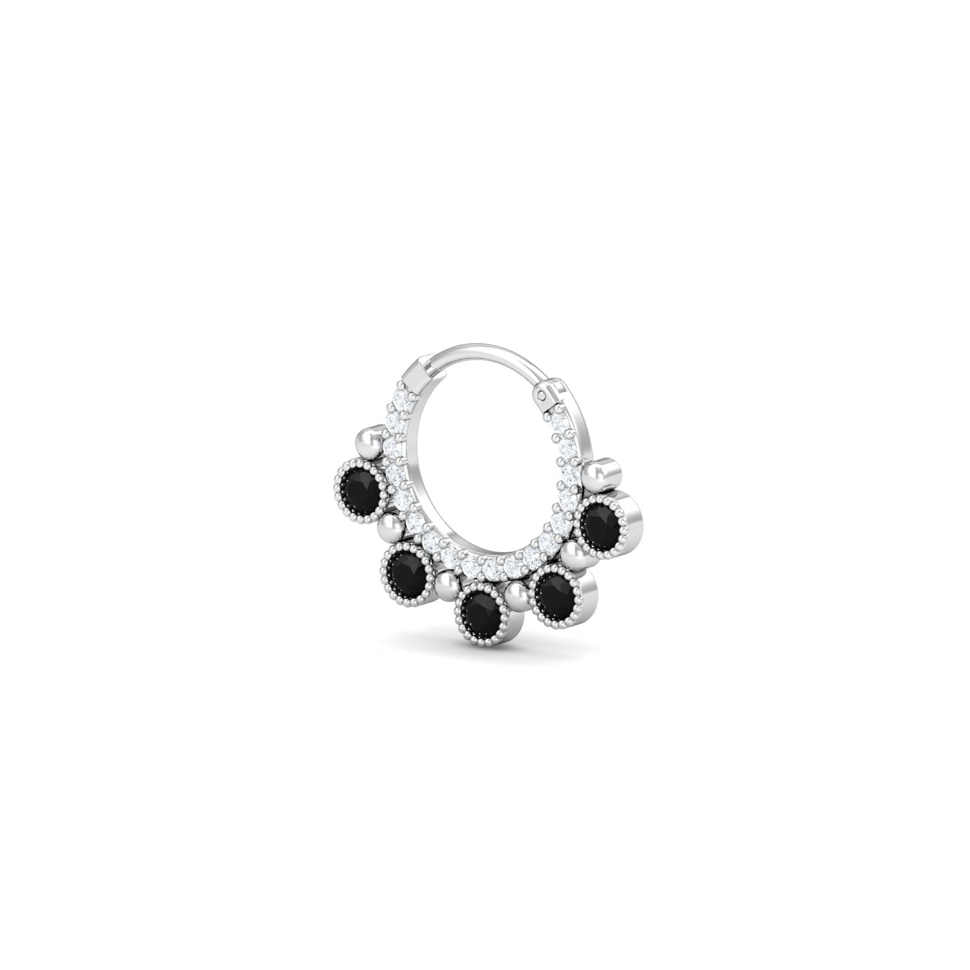 Midnight Black Septum Ring