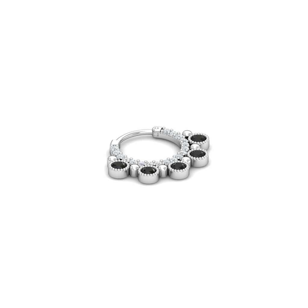 Midnight Black Septum Ring