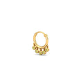 Sunlit Sapphire Septum Ring