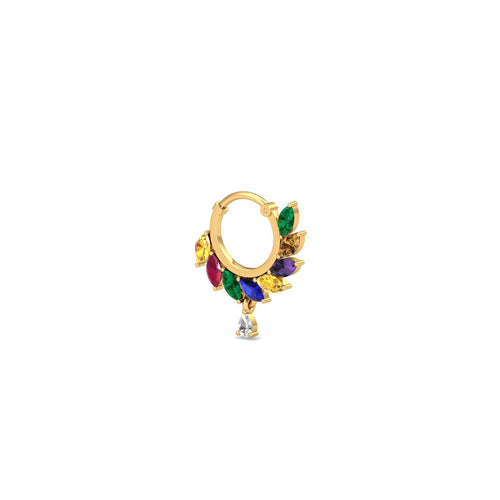 Aishani Sapphire Nose Ring