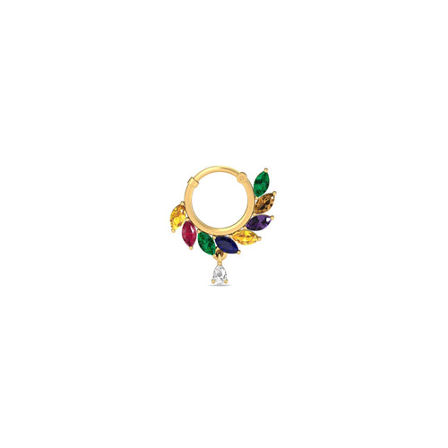 Aishani Sapphire Nose Ring