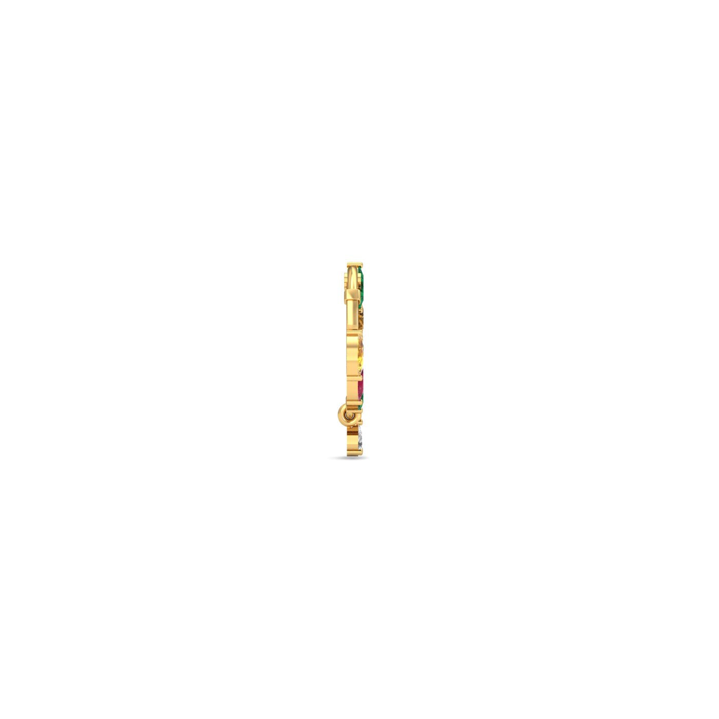 Aishani Sapphire Nose Ring