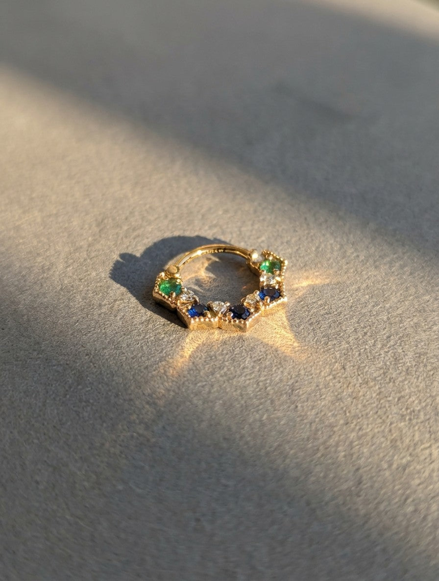 Boho Gem Septum Ring