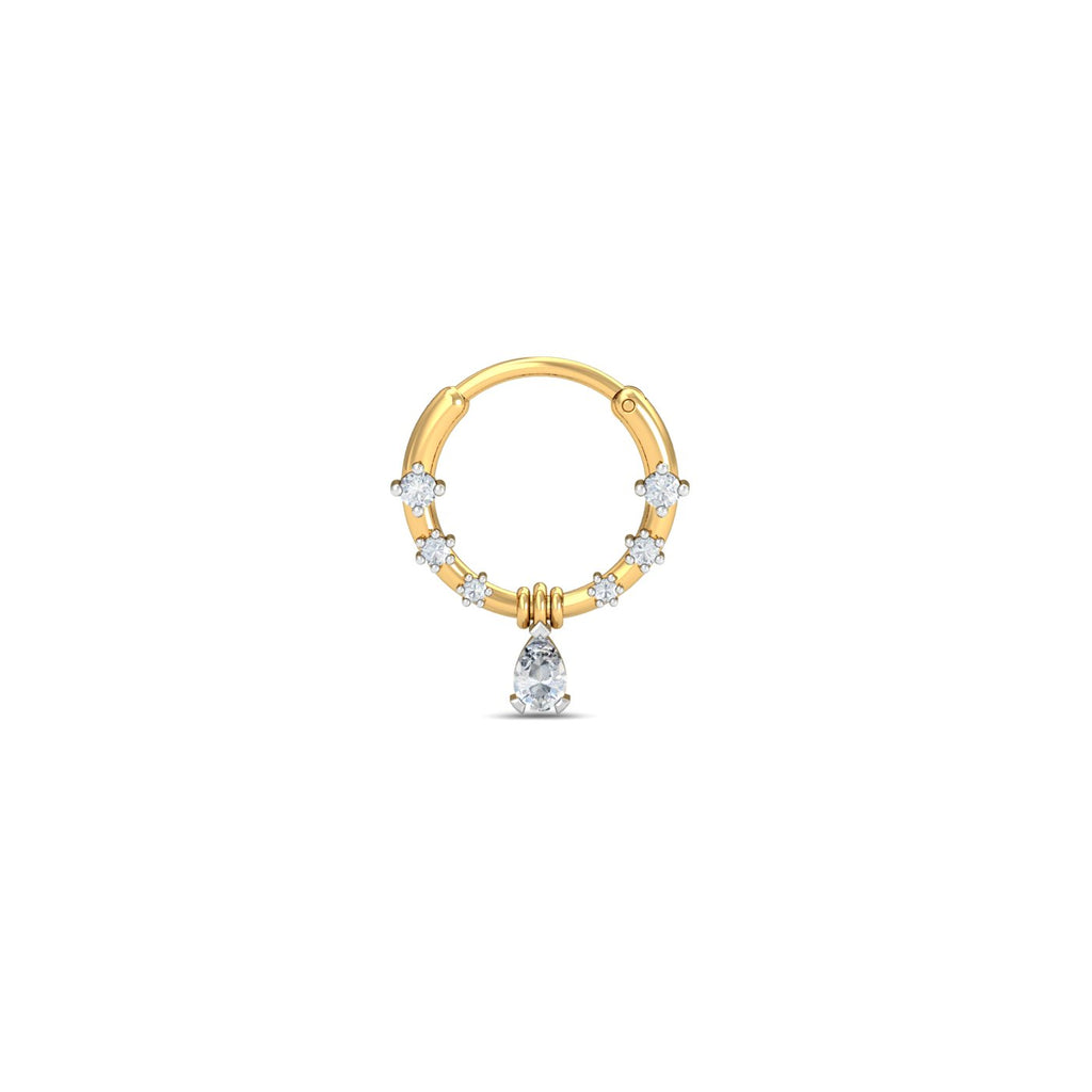Zenith Topaz Septum Ring