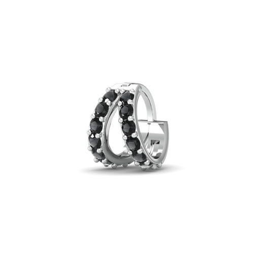 Alizeh Black Nose Ring